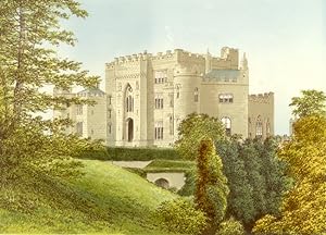 IRELAND Birr Castle King's Co Earl of Rosse COLOR PRINT