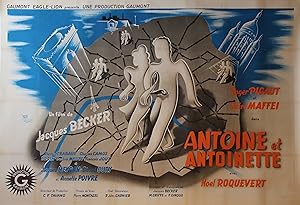 "ANTOINE ET ANTOINETTE" Réalisé par Jacques BECKER en 1947 avec Roger PIGAUT, Claire MAFFEI d'apr...
