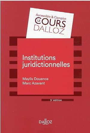 institutions juridictionnelles