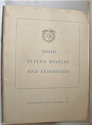 Ninth Flying Display and Exhibition at Farnborough Aerodrome: 7th, 8th & 9th September, 1948