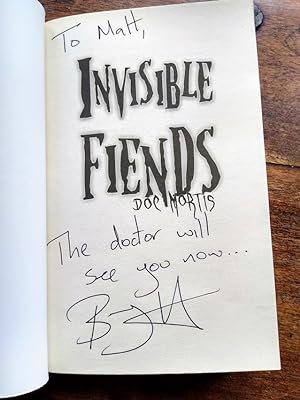 Invisible Fiends Doc Mortis (SIGNED)