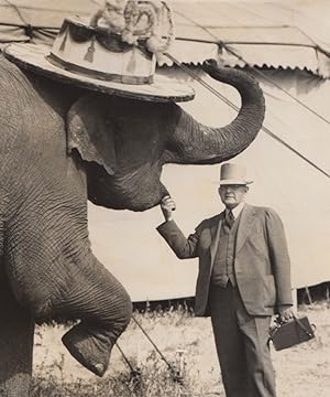 [A mammoth album of circus photographs]
