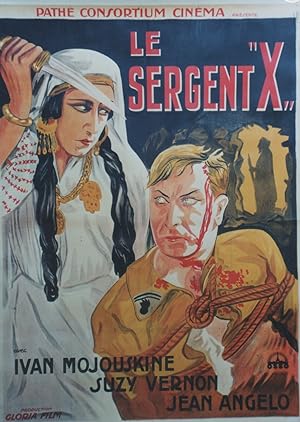 "LE SERGENT X" Réalisé par Alexandre VOLKOFF et Vladimir STRIJEWSKI en 1931 avec Ivan MOSJOUKINE,...