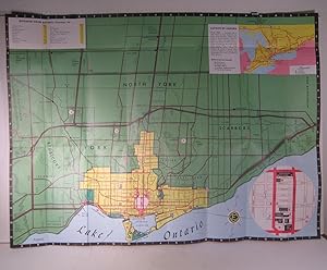 Metropolitan Toronto Visitor's Map and Guide