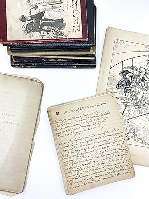 Collection Of Original Manuscript Fairy Tales Including Original Illustrations