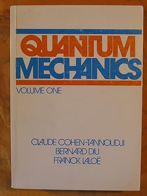 Quantum Mechanics, Vol.1