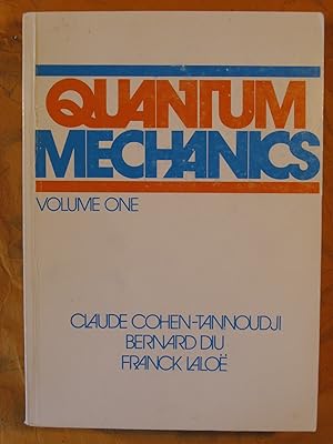 Quantum Mechanics, Vol.1