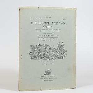 Die Blomplante van Afrika. No. 132, Vol.33. Deel 4 Vir Oktober 1959