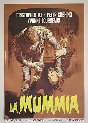 "LA MALÉDICTION DES PHARAONS (THE MUMMY)" Réalisé par Terence FISHER en 1958 avec Peter CUSHING, ...