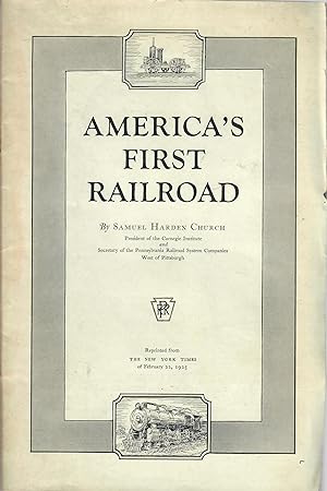 America's First Railroad