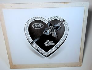 [Original art, candy box] Photo-ready artwork for F. H. Roberts Co "Apollo Chocolates" valentine ...