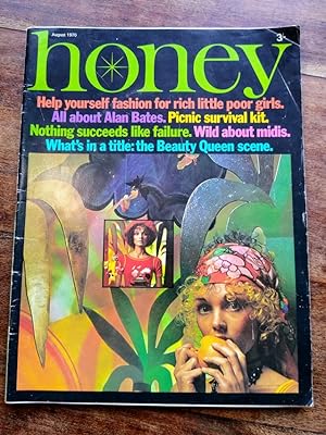Honey magazine August 1970