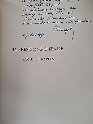 impressions d'italie rome et naples