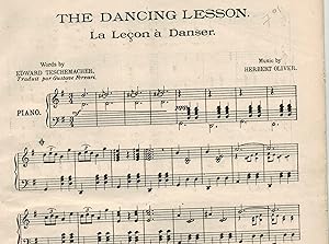 The Dancing Lesson - Sheet Musc from the Passing Show - A Cycle of the Motley