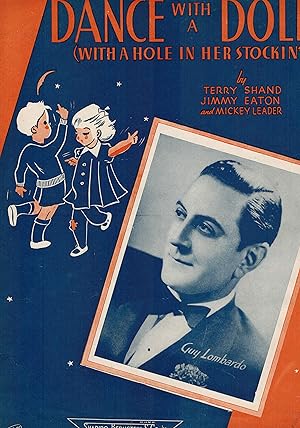 Dance with a Dolly with a Hole in Her Stocking ( Stockin ) - Vintage Sheet Music Guy Lombardo Cover