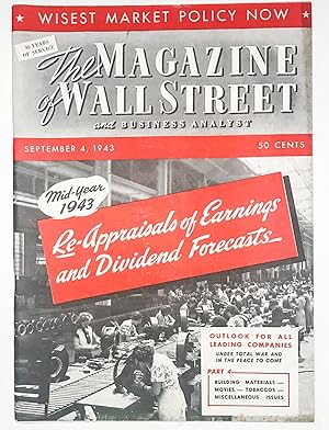 The Magazine of Wall Street and Business Analyst: 4 September 1943