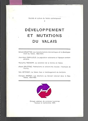 développement et mutations du valais