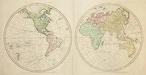 Western New World or Hemisphere. Eastern Old World or Hemisphere.