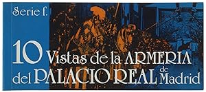 10 VISTAS DE LA ARMERIA DEL PALACIO RELA DE MADRID. Serie F (10 cartoline):