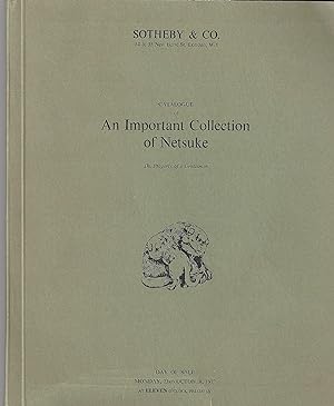 An Important Collection of Netsuke