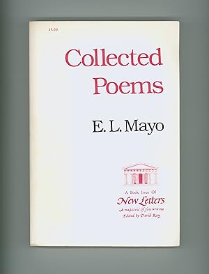 E. L. Mayo, Collected Poems. Edited by David Ray. Published by the University of Missouri in its ...