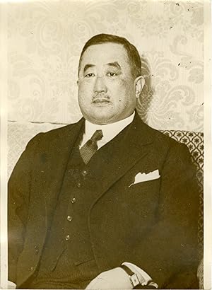 "Mr MATSUDAIRA Ambassadeur du JAPON à Londres 1932" Photo de presse originale G. DEVRED / Agence ...