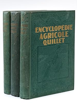 Encyclopédie Agricole Quillet (3 Tomes - Complet)