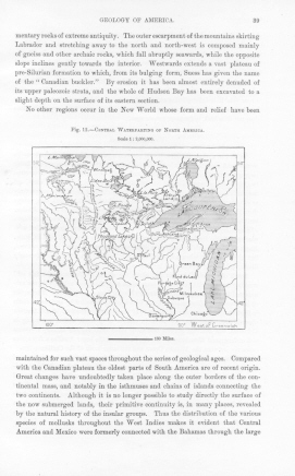 NORTH AMERICA_CENTRAL WATERPARTING ,GEOLOGY OF AMERICA
