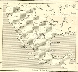 MEXICO BEFORE THE ANNEXATIONS TO THE UNITED STATES