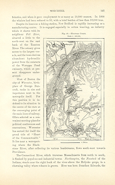 HOLYOKE GORGE,Hampden County,Massachusetts,1893 Map