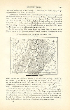 FLOODED REGION BETWEEN THE ARKANSAS AND YAZOO,1893 Map
