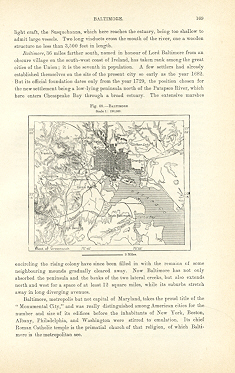 BALTIMORE,MARYLAND,1893 Historical Map