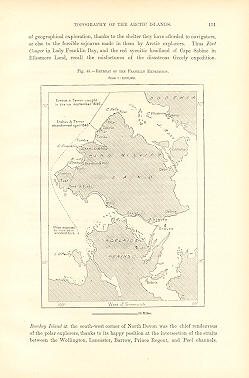 RETREAT OF THE FRANKLIN EXPEDITION,Arctic Archipelago
