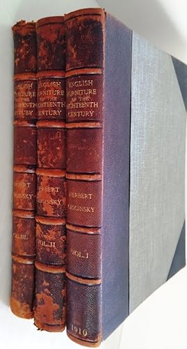 English Furniture of the Eighteenth Century - 3 volumes complete