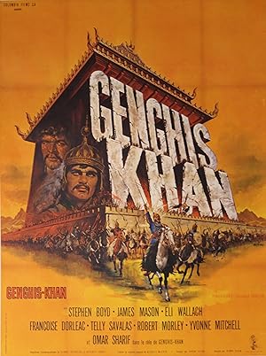 "GENGHIS KHAN" Réalisé par Henry LEVIN en 1964 avec Omar SHARIF, Stephen BOYD, Françoise DORLÉAC,...