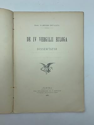 De IV Vergilii ecloga. Dissertatio
