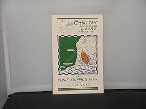 Clyde Shipping Company Ltd - Publicity Leaflet for 6-day Trip from Glasgow to Eire by S.S. Fastnet