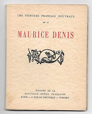 les Peintres Français Nouveaux n°17 - Maurice DENIS