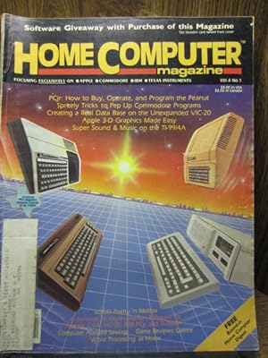 HOME COMPUTER MAGAZINE: Vol. 4 No. 1
