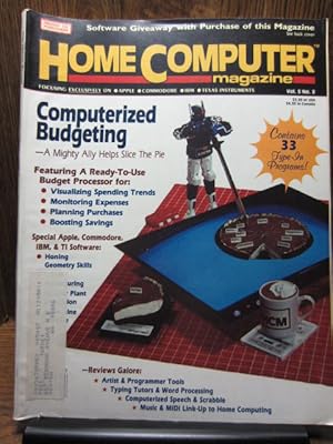 HOME COMPUTER MAGAZINE: Vol. 5 No. 3 - COMPUTERIZED BUDGETING