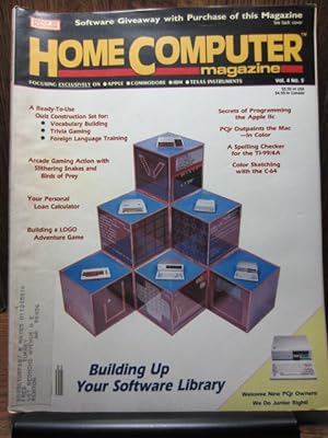 HOME COMPUTER MAGAZINE: Vol. 4 No. 5 - BUILDING UP YOUR SOFTWARE LIBRARY