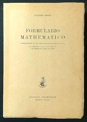 Formulario mathematico