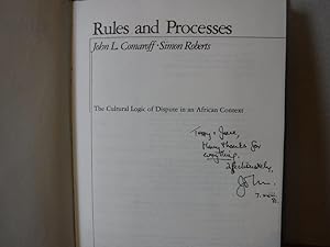 Rules and Processes: The Cultural Logic of Dispute in an African Context