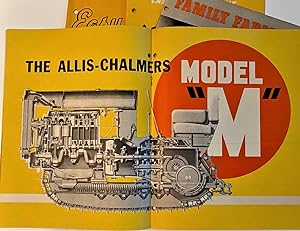 (Tractors--7 catalogs) Allis-Chalmers Tractor Catalogs (five), McCormick-Deering (one) and Case (...