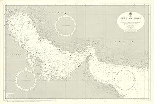 [UK Admiralty Charts: The Arabian Gulf]. Persian Gulf (2858). Approaches to Abu Zabi (3705).