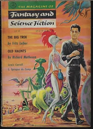 The Magazine of FANTASY AND SCIENCE FICTION (F&SF): October, Oct. 1957 ("The Lamp of Alhazred")