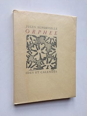 Orphée [ ENVOI de l' Auteur ]