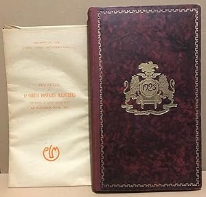 Agenda PLM 1923/ on y joint une pochette de 12 cartes postales offertes pour l'achat de cet agend...