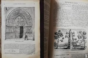 SEMANARIO PINTORESCO ESPAÑOL: Nº4, 23 Enero 1853. El confín entre Castilla y Álava y su monumento