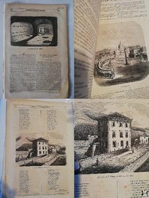 SEMANARIO PINTORESCO ESPAÑOL, Nº 49, 4 diciembre 1853: Peña de San Román, Ermita de San Francisco...